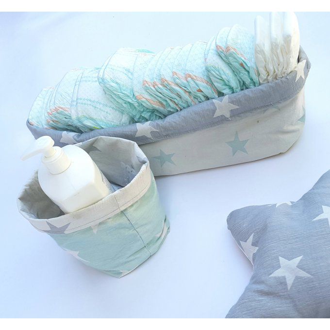 Lot paniers de rangement personnalisable 100% 