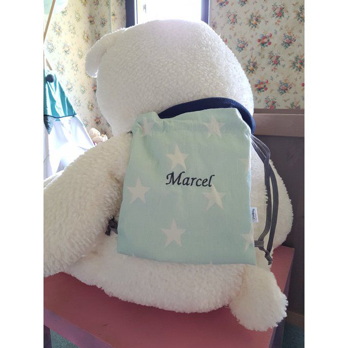 Sac à dosbébé/enfant personnalisable en coton biologique