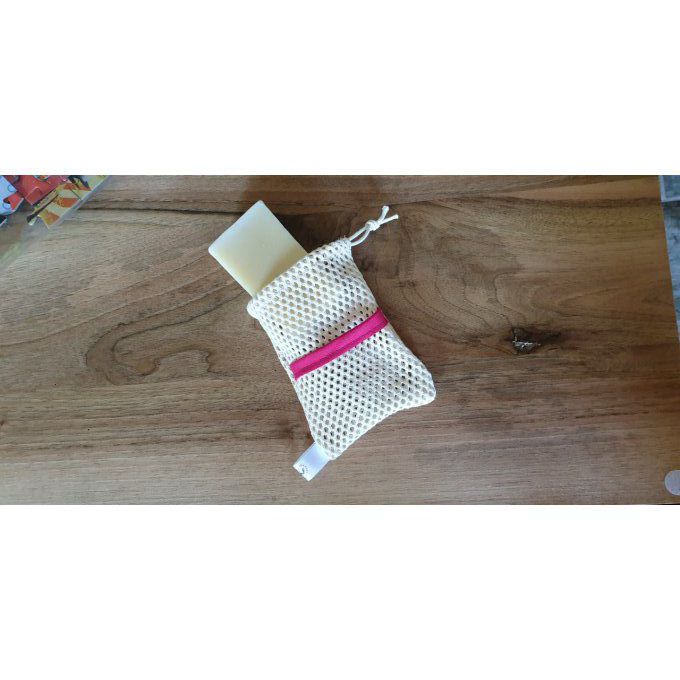 Etui à savon 100% coton biologique 