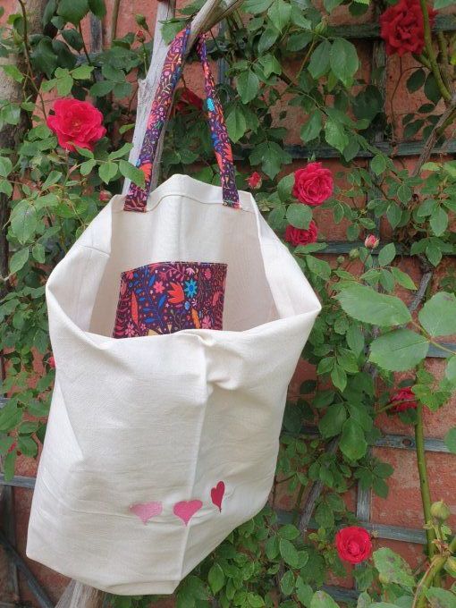 Cabas personnalisable en coton biologique 